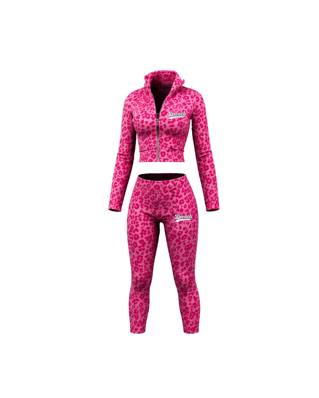 Pink Leopard Print Set